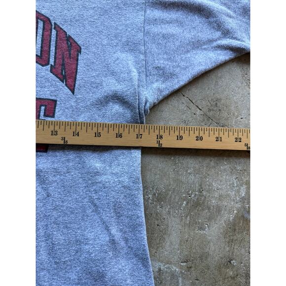 Vintage 1980s Dickinson College Champion Gray Shirt Size Small Made in USA - Picture 6 of 8